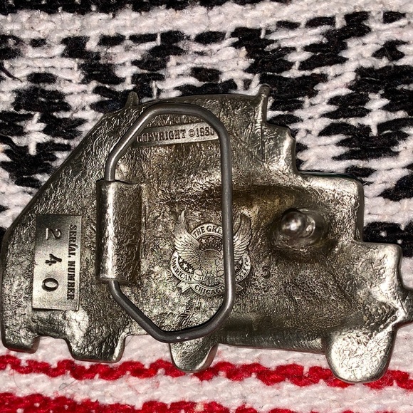 Menβs trucker belt buckle - Picture 5 of 5